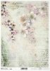 Seria Flower Post - White, Kwiatowa Poczta w bieli, kwiaty owocowe, pismo, napisy, listy, kolaż*Series Flower Post - White, Flower Post in White, fruit flowers, writing, inscriptions, letters, collage